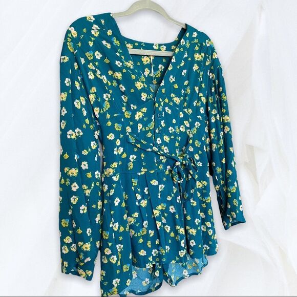 Free People (0) L’amour Printed Romper - Picture 9 of 9